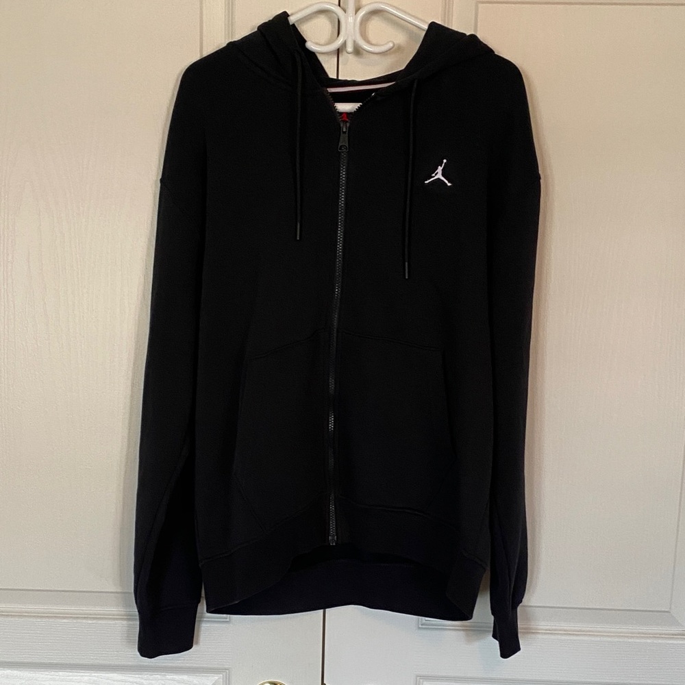 Jordan Black Full-Zip Hoodie